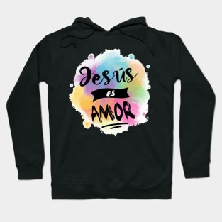 Jesús es amor Hoodie